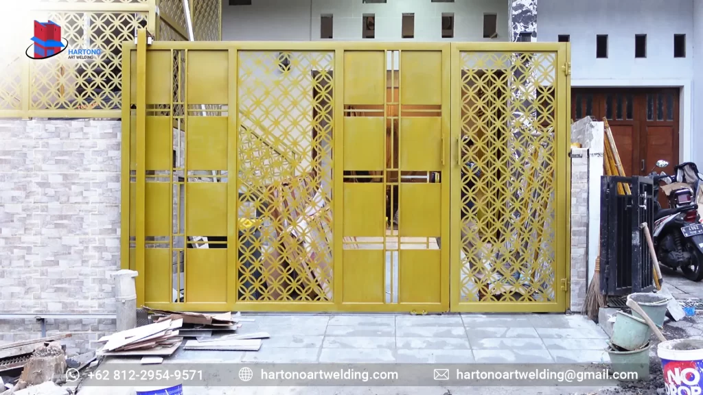 Pemasangan Pagar Sliding