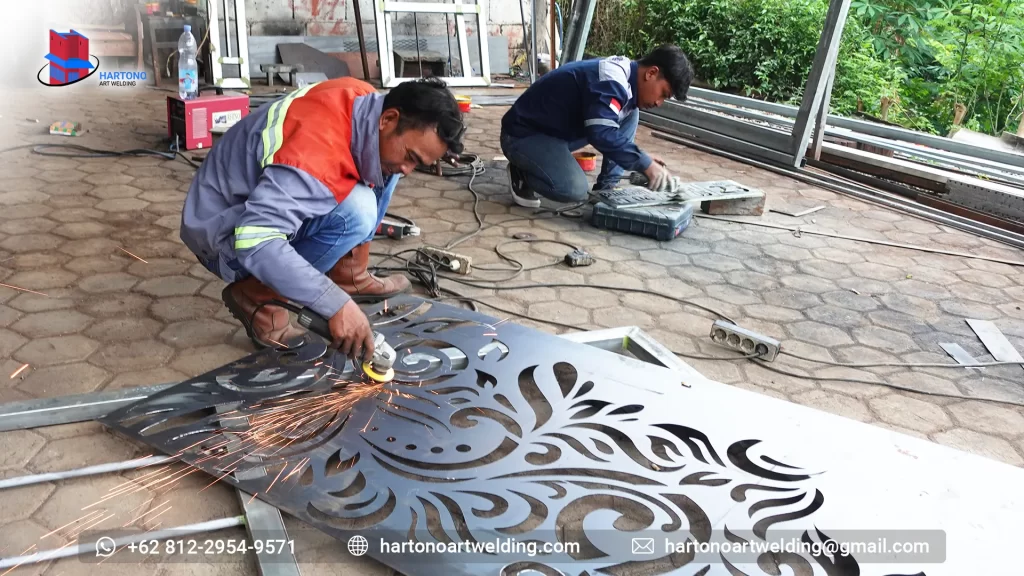 Fabrikasi Pagar Cutting Laser